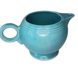 Vintage Fiesta Turquoise Teapot Original HLC No Lid